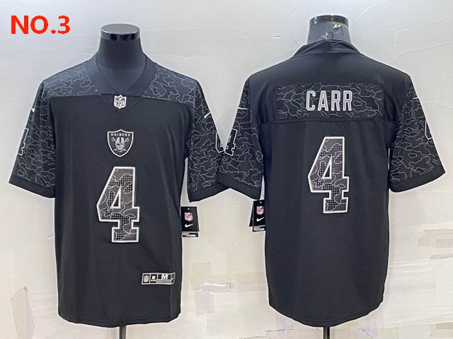 Men's Las Vegas Raiders 4 Derek Carr Jesey NO.3;